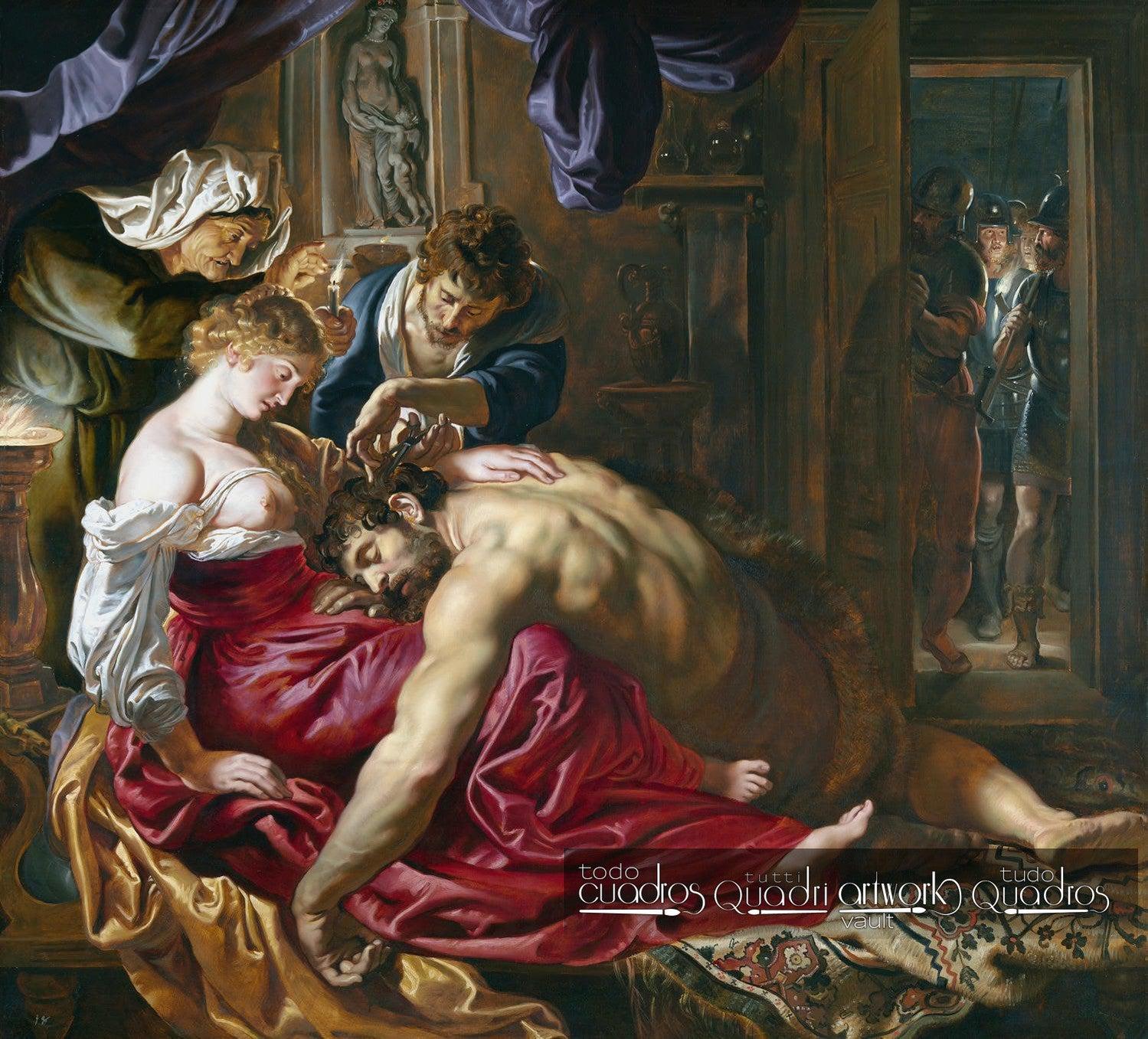 Sansone e Dalila, Rubens