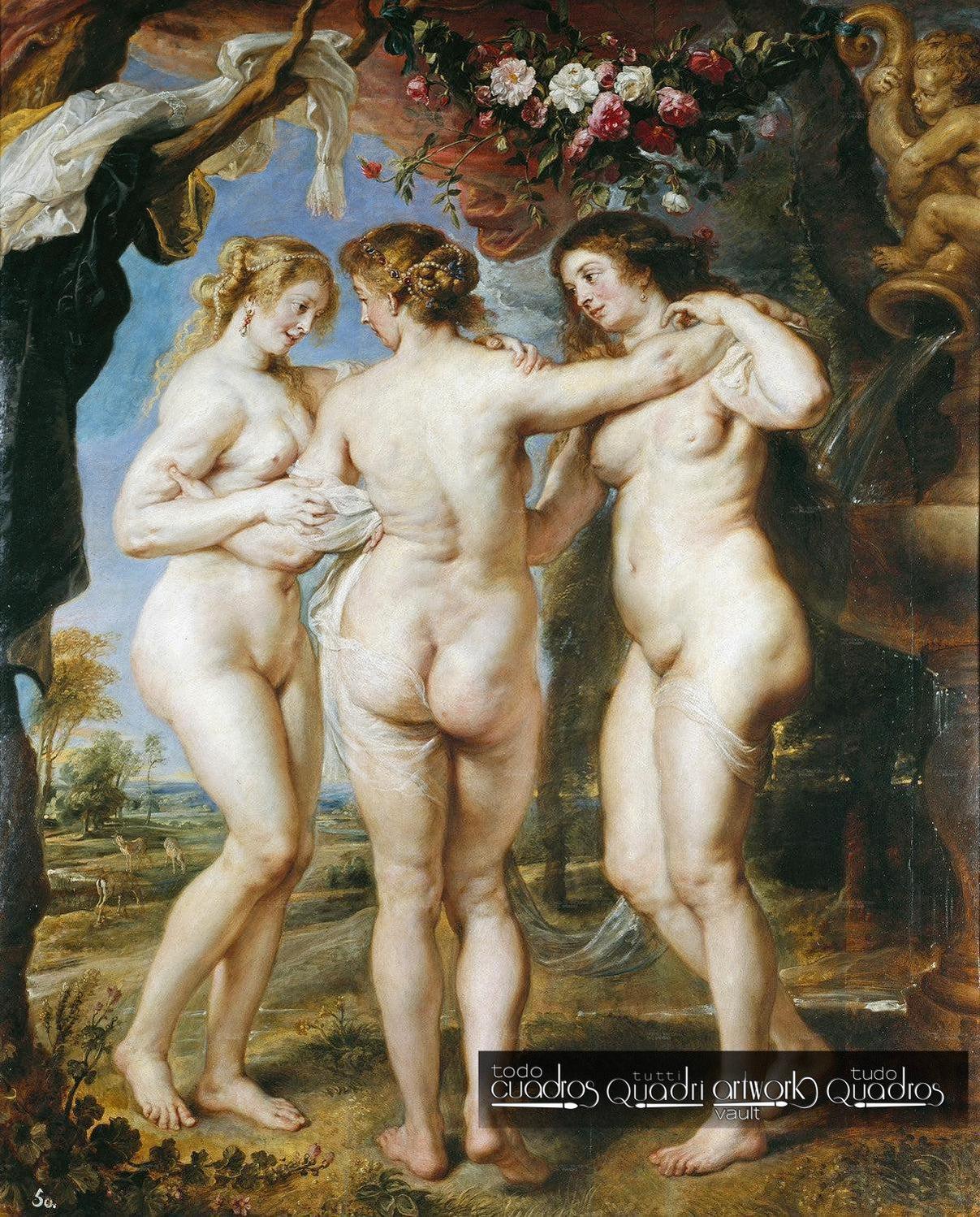 Le tre grazie, Rubens