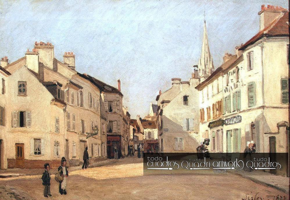 Via della chiusa ad Argenteuil, Sisley