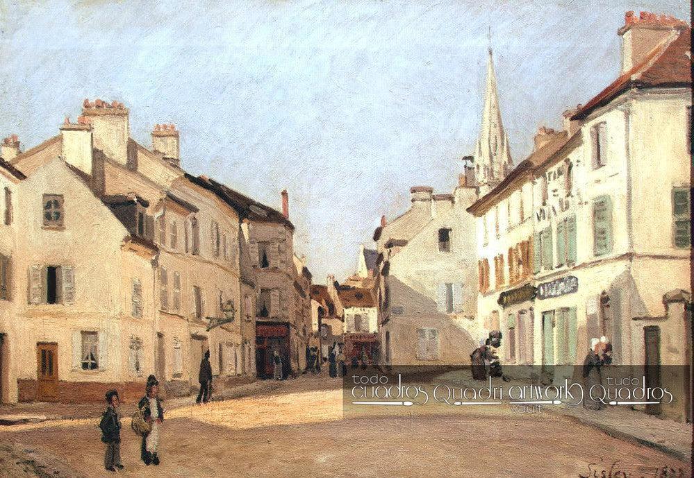 Via della chiusa ad Argenteuil, Sisley