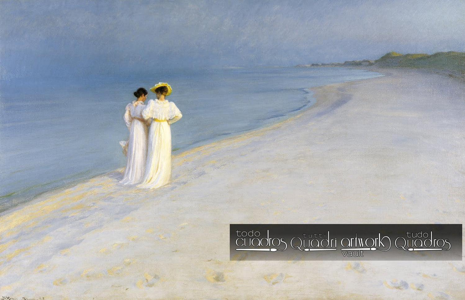 Pomeriggio d'Estate sulla Spiaggia di Skagen, P. S. Krøyer