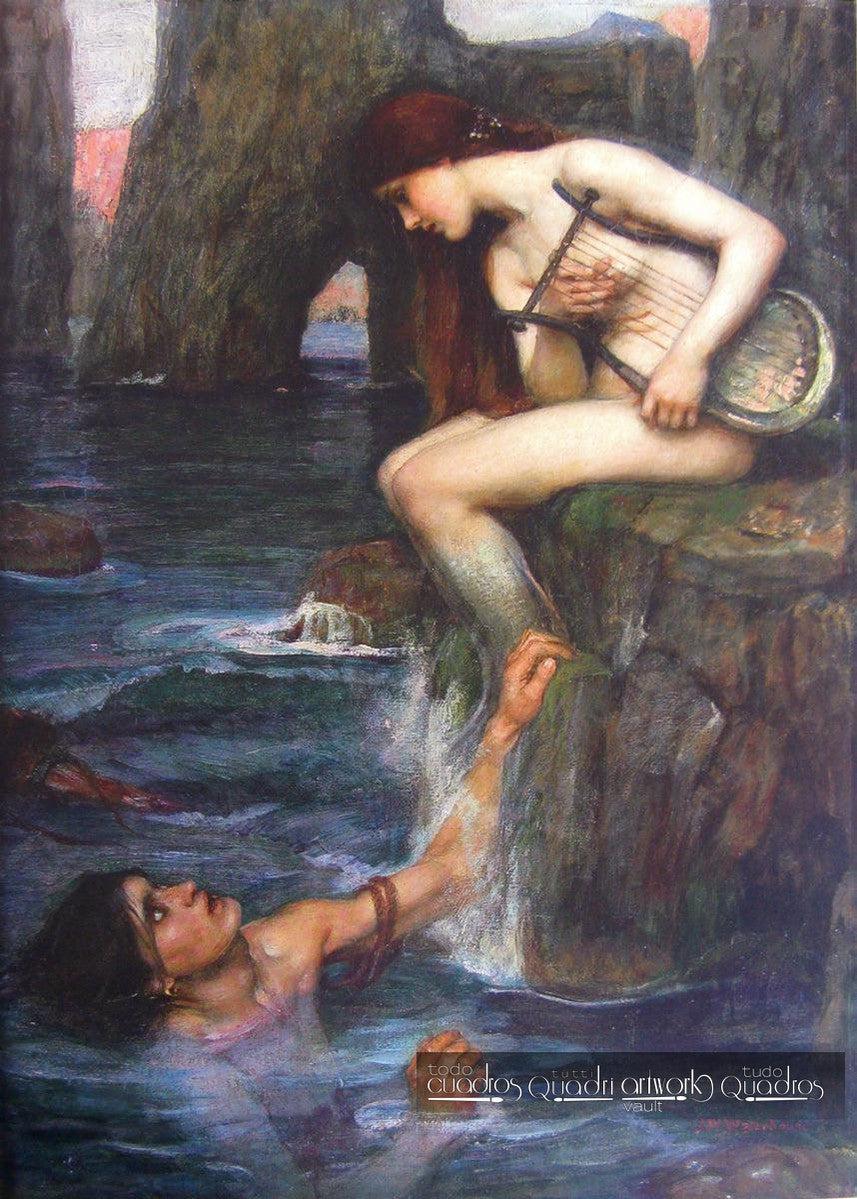 La sirena, J. W. Waterhouse
