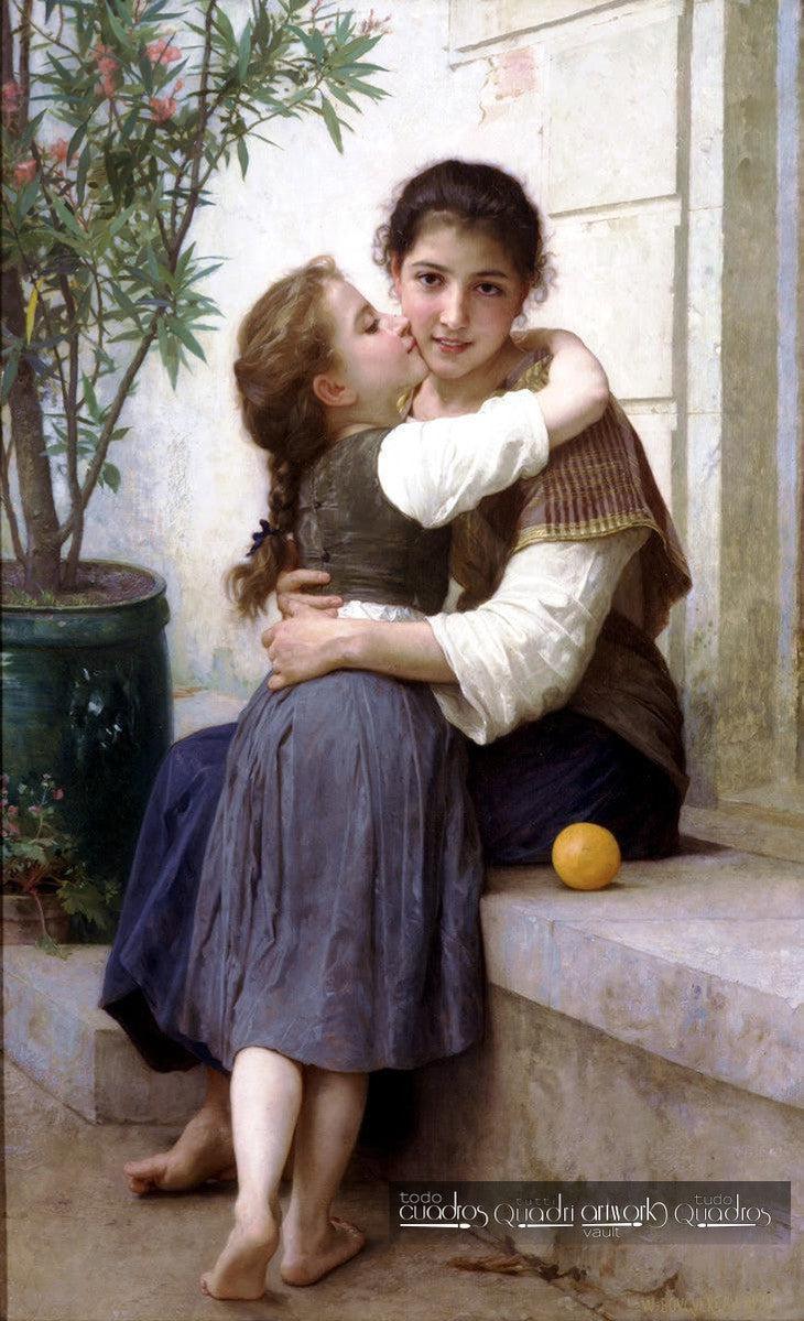 Carezza, Bouguereau