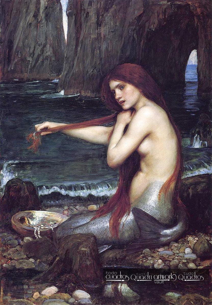 Una sirena, J. W. Waterhouse