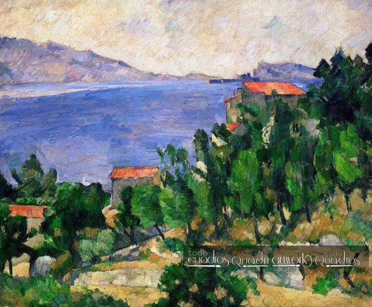 Vista del monte Marseilleveyre, Cezanne