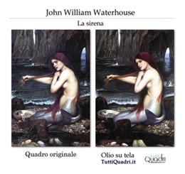 Copia di arte realista di Waterhouse.