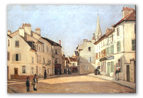 Rue de la Chaussee at Argenteuil