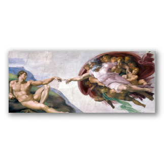 "La Creazione di Adamo" di Michelangelo