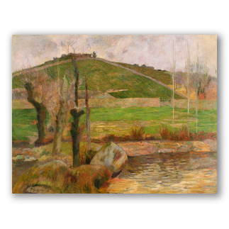 "Paesaggio vicino a Pont-Aven" di Gauguin